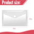 40 Pack Stamp and Die Storage Pockets, Reusable Small Plastic Envelopes Waterproof Sticker Organizer Receipt Holder Photo Storage Folders (4" x 6"...