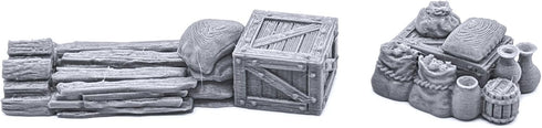 EnderToys Wagon Cargo by GameScape3D, 3D Printed Tabletop RPG Scenery and Wargame Terrain 28mm Miniatures...