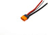 Spektrum Connector: IC3 Device with 4" Wires, 13 AWG, SPMXCA305...