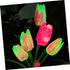 Tulip Lawn lamp Outside Solar Lights Outdoor Lawn Light Garden Stake Light Outdoor Light Ornament Solar Powered Lights Outdoor Lawn Solar Light Li...