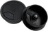 Lovelysp 2-3/8 inch Table Wire Cable Ring Hole Cover for Office PC Desk Cable Cord Organizer Plastic Cover (Open Hole 60mm Wire Box Black)-4PCS...