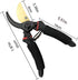 Heavy Duty Bypass Pruning Shears Gardening Manual Pruning Shears Plant Shears Flower Shears Best Gardening Shears, Tree Pruners Cutting Branches H...