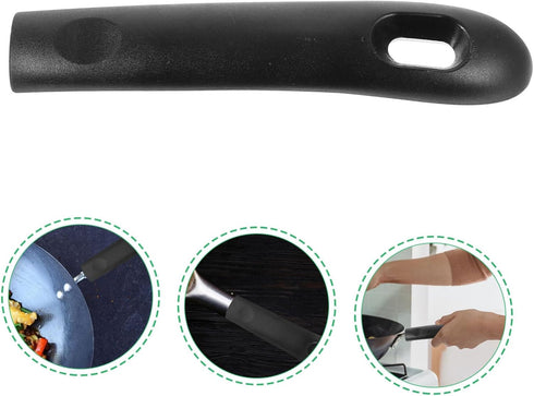 Ciieeo kitchen utensils pots and pans Bakelite Pot Handle milk pot Anti-scald Pot Grip Replacement Cookware Accessories handle plate repair pan co...