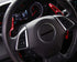 HIGH FLYING 2pcs Interior Accessories Steering Paddle Shift DSG Extensions Red for Chevy Chevrolet Camaro 2016-2022, C7 Corvette 2014-2019...