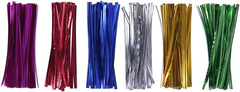 600ct Lollipop Cake Pop Kit Including 200 Lollipop Sticks, 200 Lollipop Bags and 200 Twist Ties, Candy Wrappers Accessories Set...