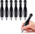 Short Fat Pens 7 Pcs Ergonomic Mini Pens For Tremor Arthritis Handicap Parkinson Cute Mini Pen Elegant Fat Pens Black Ink...
