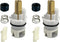 4 Pack Replacement for RP25513 Faucet Stem Cartridges Assembly Repair Kit for Delta Two Handle Lavatory Centerset Widespread Bathroom Faucet RP499...