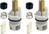 4 Pack Replacement for RP25513 Faucet Stem Cartridges Assembly Repair Kit for Delta Two Handle Lavatory Centerset Widespread Bathroom Faucet RP499...