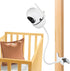 Flexible Baby Monitor Clip Mount for HelloBaby HB6550/HB65/HB40/HB6339/HB66/HB6550Pro, ANMEATE SM935E, Baby Camera Mount Holder Stand with 15.7 in...