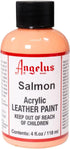 Angelus Acrylic Leather Paint, 4 oz, Salmon...