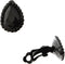 Fashion Jewelry Earrings Black Plating Oval Shape Clip On Earrings...