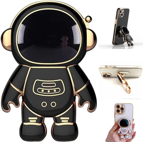 Cute Phone Stand Holder Astronaut Design Foldable Cell Phone Kickstand for Desk,Creative Phone Ring Compatible All Phones and Tablets for Girls Wo...