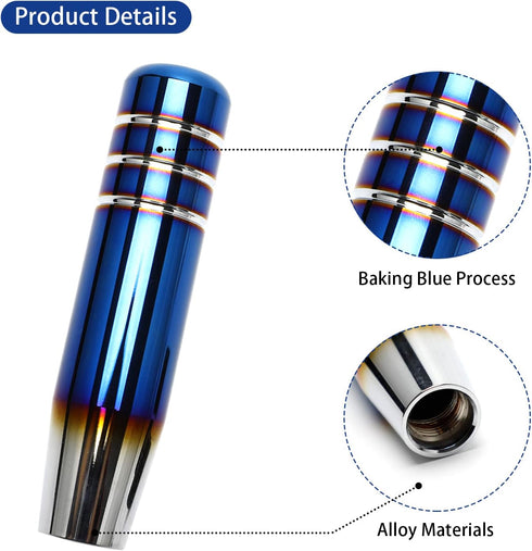 1PCS Gear Stick Shifter Knobs, Shift Knobs for Automatic Vehicles Weighted Car Shift Handle Knob Shift Knobs for Automatic Vehicles for Most Cars ...