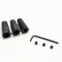 Sakali Durable Vehicle Carbon Fiber Ball Shift Shifter Knob with 3 Adaptors 8mm 10mm 12mm Inner Diameter Car Manual or Automatic Universal Gear Kn...