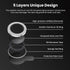 Tensea for iPhone 13 Pro/iPhone 13 Pro Max Camera Lens Protector Bling, Protection Camera Cover Tempered Glass Screen Protector Diamond Metal Indi...