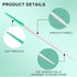 150PCS Interdental Brushes and Dental Floss Picks 2-in-1,Double Head Brush Picks for Teeth,Soft Interdental Toothpicks for Adults,Plastic Toothpic...
