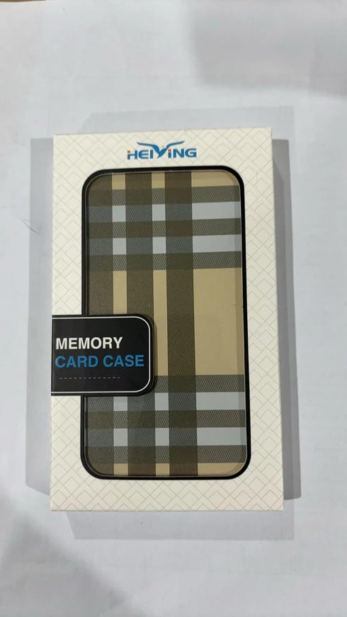 HEIYING SD Card Holder for Memory SD Card and TF Card, Portable SD Card Holder SD SDHC SDXC TF Card Storage with 20 SD Cards Slots & 20 Micro SD C...