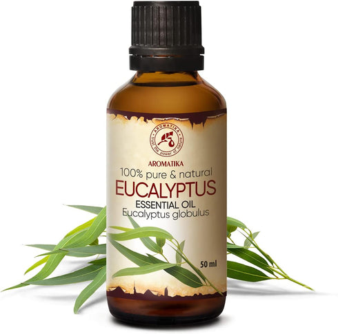 Eucalyptus Essential Oil 1.7 Fl Oz - Eucalyptus Globulus - 100% Pure Eucalyptus EO for Freshen Rooms - Home Fragrances - Aromatherapy - Diffuser -...