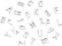 LiQunSweet 26 Pcs Letter Alphabet Metal Alloy Loose Beads for Women Men Initial Jewelry Making DIY Craft Supplies - 10x3mm...