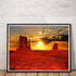 UPABLUNSO Diamond Painting Landscape Beautiful Sunrise Over Monument Valley Arizon Tourism Tribal 5D Diamond Art Perfect for Home Wall Decor 12x16...