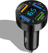 USB Car Charger, 22.5W 4 Ports USB Fast Car Charger, USB Car Charger Fast Charge Car Charger Adapter QC3.0 & 2.4A Compatible with iPhone & Android...