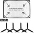 Foloda Sheet Holders, 4 pcs Adjustable Bed Sheet Straps, Fitted Sheet Holder Clips Fasteners Suspenders Gripper Locker Scrunchie for Bed Mattress ...