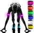 Pack of 6 LED Light Up Band Slap Bracelets Night Safety Wrist Band for Cycling Walking Running Concert Camping Outdoor Sports...