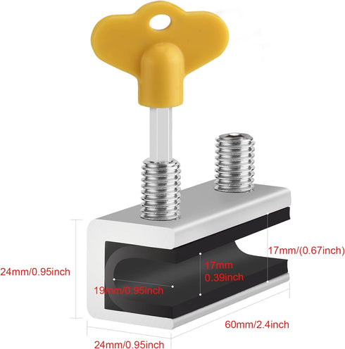 Window Locks,Sliding Security Windows Locks With Key, Window Security Bars for Vertical&Horizontal Slide Door,Adjustable Security Locks For Child ...