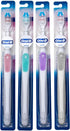 Oral-B Gum Care Extra Soft Toothbrush for Sensitive Teeth and Gums, Compact Small Head, (Colors Vary) - Pack of 3...