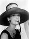 buyartforless Audrey Hepburn in Summer Hat 12x16 Art Print Poster Wall Decor Famous Image Made in The USA...