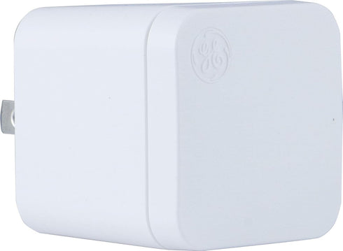 UltraPro GE Pro 3-Port USB Charger, Foldable Plug, for iPhone 13/12/11/Pro/Pro Max/Mini, iPad Pro, Samsung Galaxy S21, Google Pixel 6, White, 3634...