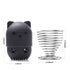 Makeup Sponge Holder, Beauty Sponge Holder + Makeup Blender Travel Case Beauty Sponge Blender Drying Stand & Storage Containers - Black + Silver...