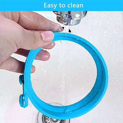 HengLiSam Silicone Egg Rings - 4 Inch Food Grade Cooking Rings, Non Stick Fried Egg Mold, Blue, 4 Pack...
