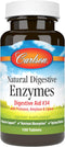 Carlson - Natural Digestive Enzymes, Digestive Aid #34 with Protease, Amylase & Lipase, Digestive Support, Nutrient Absorption & Optimal Wellness,...