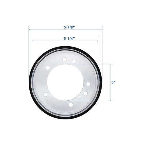 Pro-Parts 04743700 240-394 Friction Wheel Drive Disc for Ariens Snowblower Replaces 00170800 00300300 AM1221115 and 7600135YP...