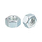 Hex Nuts (7/16"-20) 12Pcs, Carbon Steel Fine Thread Zinc Plated Hexagon Nut Hardware - for DIY Home Repair Machinery, Silver...