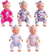 5 Sets Baby Doll Accessories Baby Doll Clothes and Headbands for 15 Inch Doll to 18 Inch Doll, 10 PCs in Total Doll Clothes and Accessories...