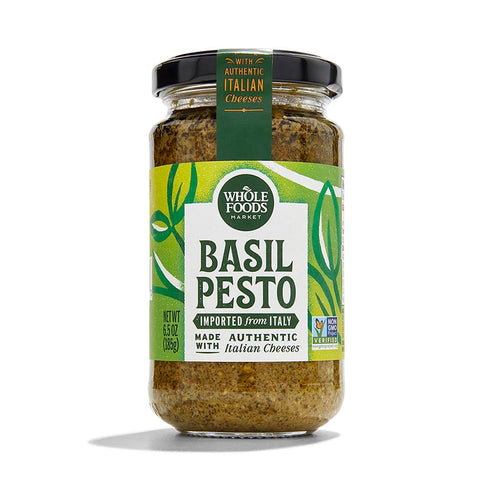 Whole Foods Market, Basil Pesto, 6.5 Ounce...