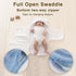 Baby Winter Fleece Swaddle Blanket 0-3 Months Boys Girls Warm Adjustable Newborn Swaddling Wrap Soft Plush Sleeping Sacks...