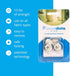 DuvetComforter Strong Magnetic Fasteners with Key (Comforter GripsDuvet Cover ClipsMagnetic Duvet ClipDuvet Donuts (1 Set or 4 - Enough for 1 Bed)...
