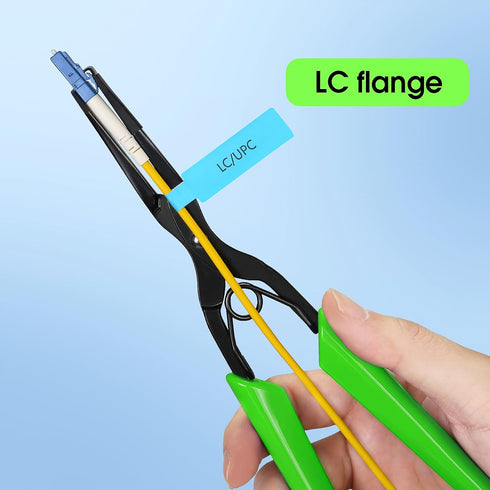 Optical Fiber Pliers Flange Fiber Optic Connector Tool Efficient Fiber Connector Insertion and Removal Tool Fiber Flange Long Nose Pliers for SC a...