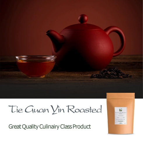 Tie Guan Yin Oolong Tea - Roasted Iron Goddess of mercy - Wu long Tea From China - Tieguanyin Tea Roasted Oolong Tea Iron Goddess Tea Ti Kuan Yin ...