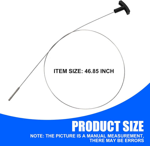 1 PC Car Oil Dipstick with Handle, 46.46In Durable Metal Vehicle Engine Oil Indicator Tool Replacement, Automotive Oil Dipstick Accessories OEM #3...