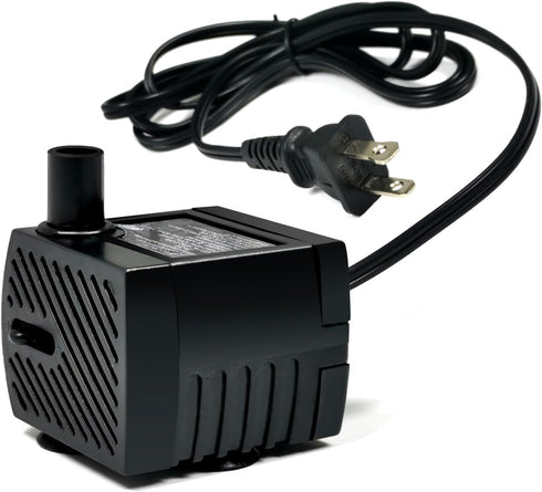 Mini Submersible Water Pump, Small Fountain Pump (2.5W 160L/H) for Aquarium Fish Tank, Tabletop Fountain, Pet Fountain, Hydroponics...