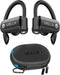 Wireless Earbuds with Microphone,Bluetooth Headphones over The ear,70H Playback time, Leather Display Case,HiFi Sports Ear buds with Ear Hook,Wate...