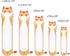 Long Cat Plush, Cute Brown Cat Stuffed Animals Soft Plushies, Kitten Kawaii Kids Plush Sleeping Throw Pillow Doll Plush Toys for Girls (20 Inch)...