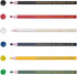 Diamond Peel-Off China Markers/Grease Pencils for Glass, Cellophane, Vinyl, Metal, Etc. (12 Pencils) (Red)...
