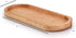 Samhita Mango Oval Wood Tray Set of 3 Perfect for Food Holder/BBQ, Serve Cheese, Sushi, Holiday Snacks, and More. (12" x 5" x 0.75")...