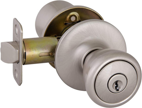 Design House 781922 Tulip Keyed Entry Door Knob Satin Nickel...