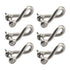 M4 Screw Pin Twist Shackle Anchor Shackle Stainless Steel 304 D Ring Shackle for Material Handling,Rigging Accessories,Connecting Chains and Ropes...